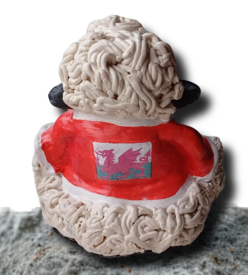 Welsh Team Sheep - Back Welsh Team Sheep - Back